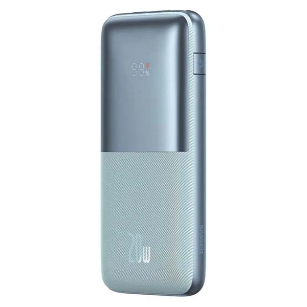 Baseus Bipow Pro Digital Display Fast Charge Power Bank 10000mAh 20W Blue