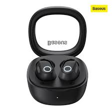 OS-Baseus Bowie WM02 True Wireless Earphones Black