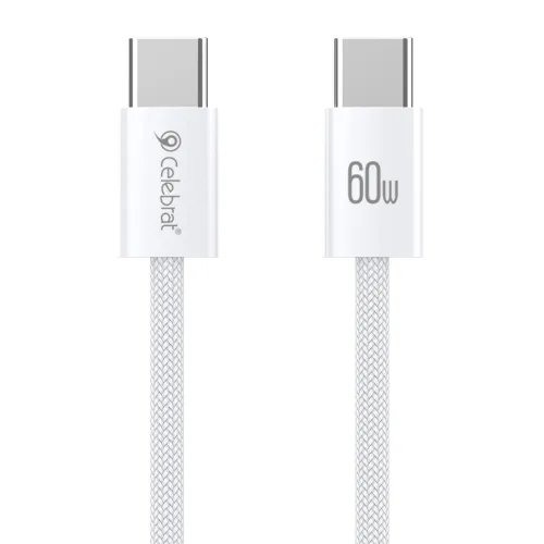 Yison Celebrat U600 White 60W 1 Meter USB Type-C Cable