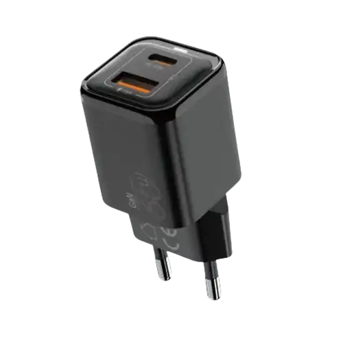 Vyvylabs GAN35BU-02 GaN Fast Charger 35W Adapter (Black)